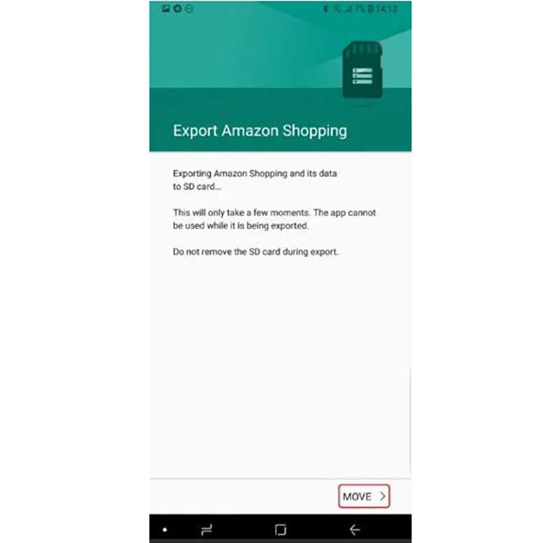 Các bước chuyển ứng dụng
