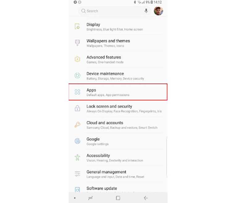 Cách chuyển ứng dụng sang thẻ SD trên Galaxy S9 và Galaxy S9 + cach chuyen app qua the sd anh 1
