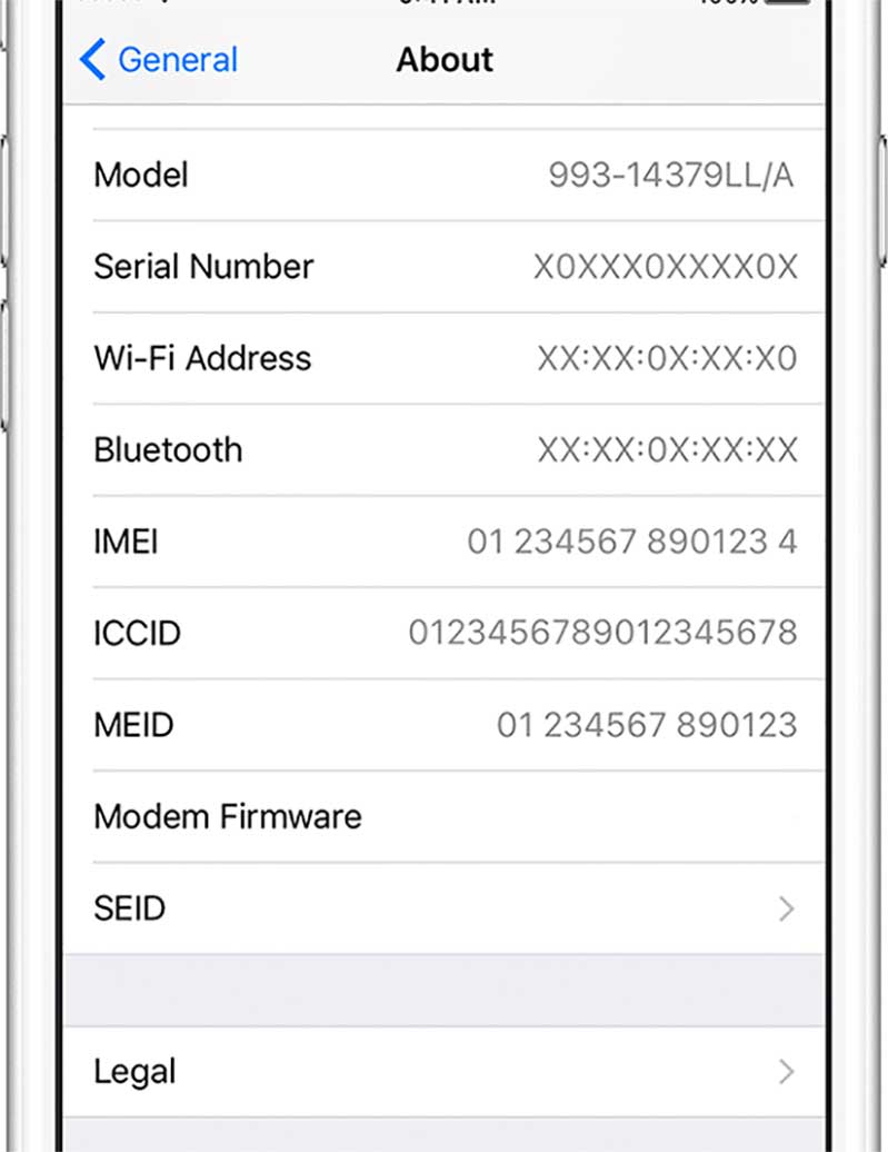 Kiểm tra IMEI và Serial Number truoc khi mua iphone ban can kiem tra nhưung gì de khong mua phai hang gia