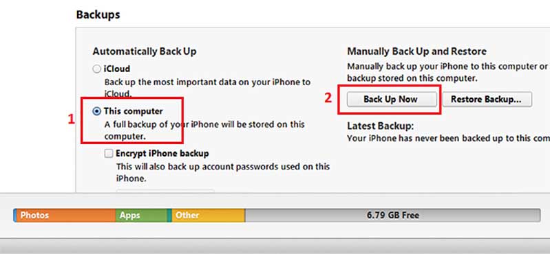 Cách sao lưu tất cả dữ liệu trên iOS hình 3 cach sao luu tat ca du lieu tren ios hinh anh 5