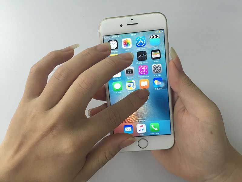 Kiểm tra cảm ứng truoc khi mua iphone ban can kiem tra nhưung gì de khong mua phai hang gia