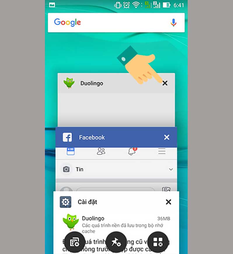 Tắt chương trình chạy ngầm tang do muot game pubg mobile tren android hinh 3