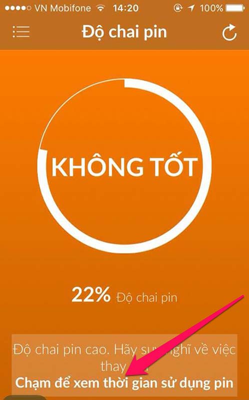 độ chai pin iphone thu-thuat-kiem-tra-tinh-trang-pin-tren-iphone-xem-co-bi-chai-hay-chua-hinh-anh-2