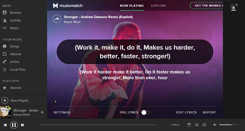 Thủ thuật hiển thị lời khi nghe nhạc trên Spotify hien thi loi khi nghe nhac tren spotify hinh anh 1