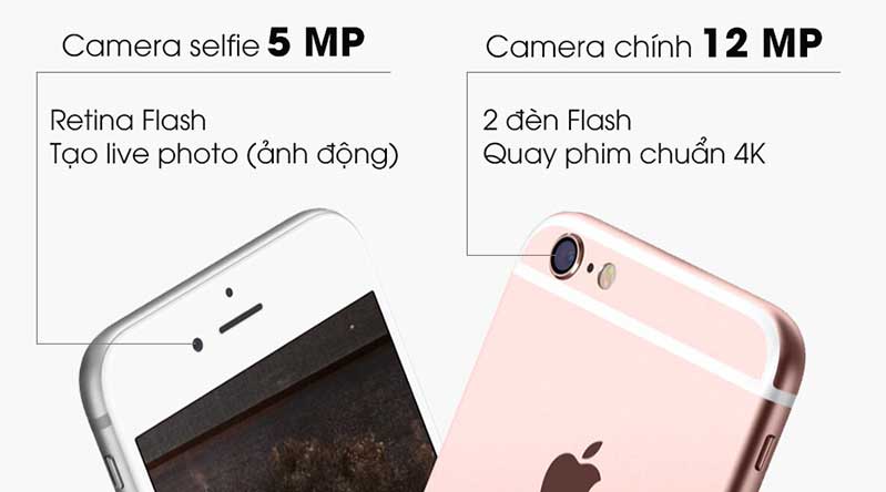 Camera trên iPhone 6s được nâng cấp đáng kể iphone 6s 32gb lock cu 99 hinh 4
