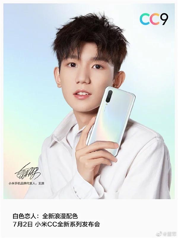 Xiaomi Mi cc9 lộ diện 