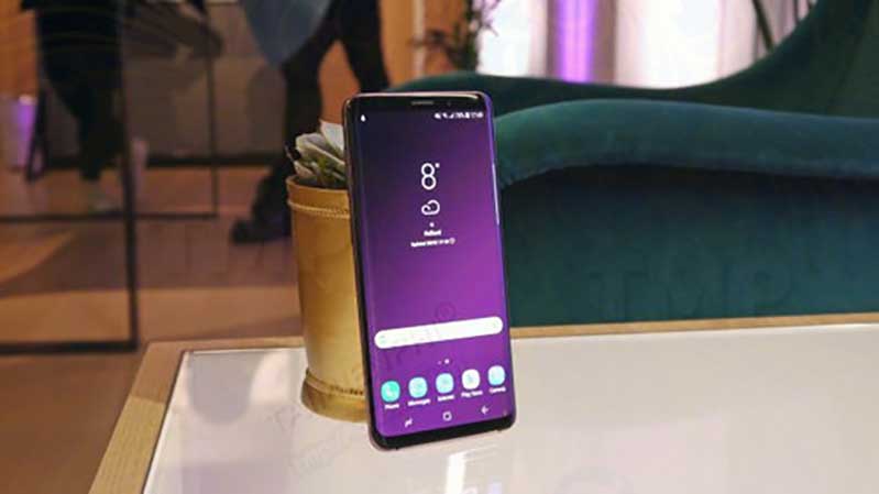 Vị trí cảm biến vân tay trên Samsung S9 thay đổi samsung galaxy s9 hang cong ty hinh anh 2