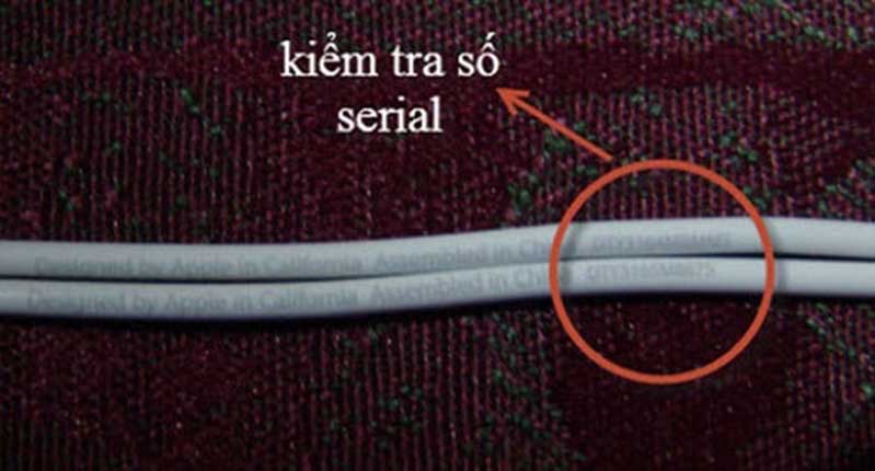Kiểm tra số Serial Kiểm tra số Serial