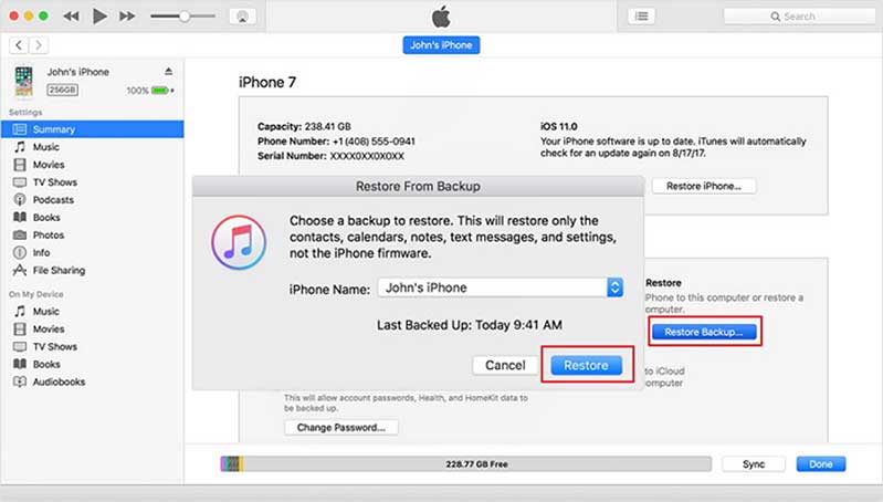 Thao tác khởi động lại iPhone hình 8