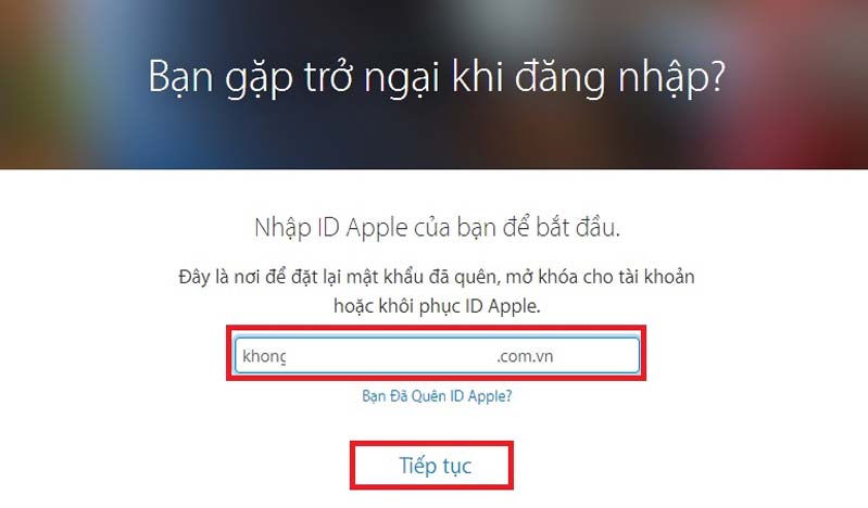 Hướng dẫn lấy lại mật khẩu Apple ID đã mất trong vòng 30s Hướng dẫn lấy lại mật khẩu Apple ID