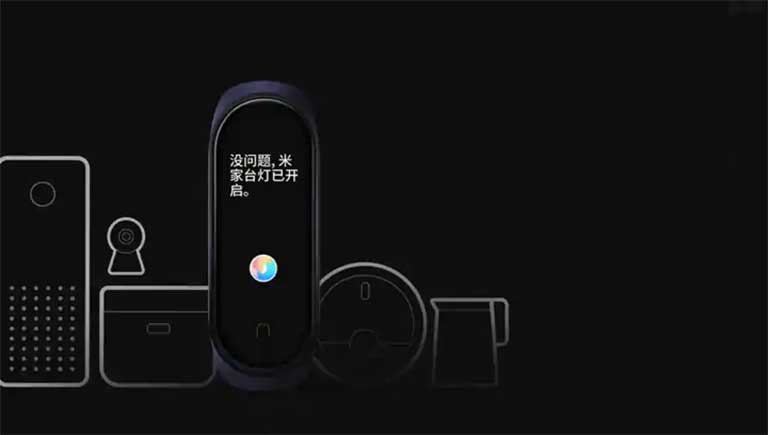 Trợ lý ảo Xiao AI mi band 4 có trợ lý ảo Xiao AI