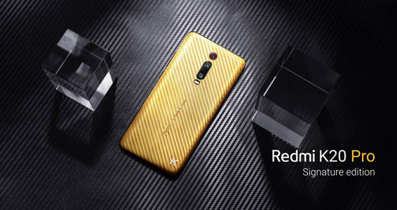 Khám phá Xiaomi Redmi K20 Pro mạ vàng, đính kim cương thật Khám phá Xiaomi Redmi K20 Pro