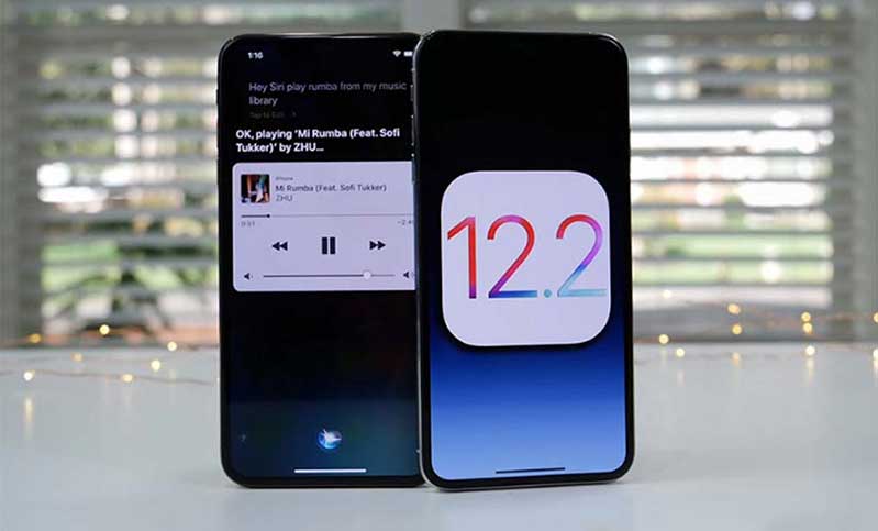 Phiên bản nâng cấp iOS 12.2