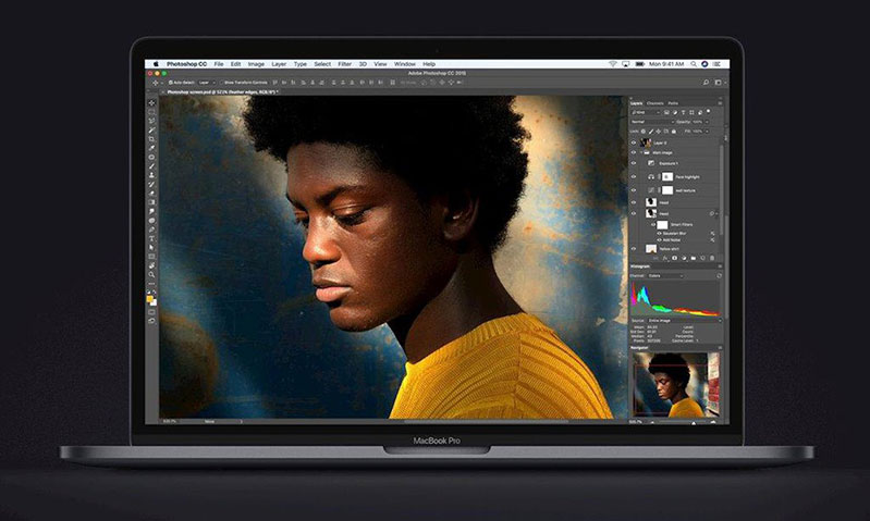 Xử lý đồ họa tuyệt đỉnh trên MacBook Pro TouchBar 256GB 2018 Xử lý đồ họa tuyệt đỉnh