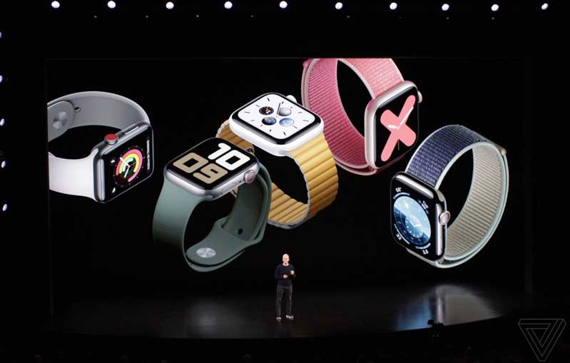 Apple Watch Series 5 ra mắt Always on Display với nhiều tính năng mới apple watch series 5 ra mat always on display voi nhieu tinh nang moi 1
