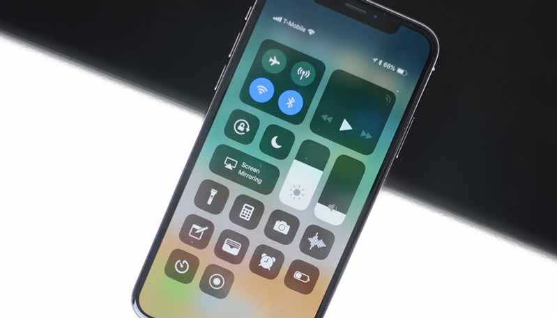 những thay đổi về wifi và bluetooth trên control center