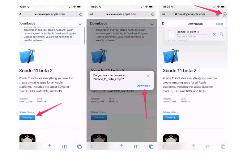 Safari tích hợp trình quản lý tải xuống Safari tích hợp trình quản lý tải xuống