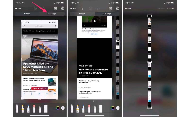 Chụp ảnh màn hình toàn bộ trang web Chụp ảnh màn hình