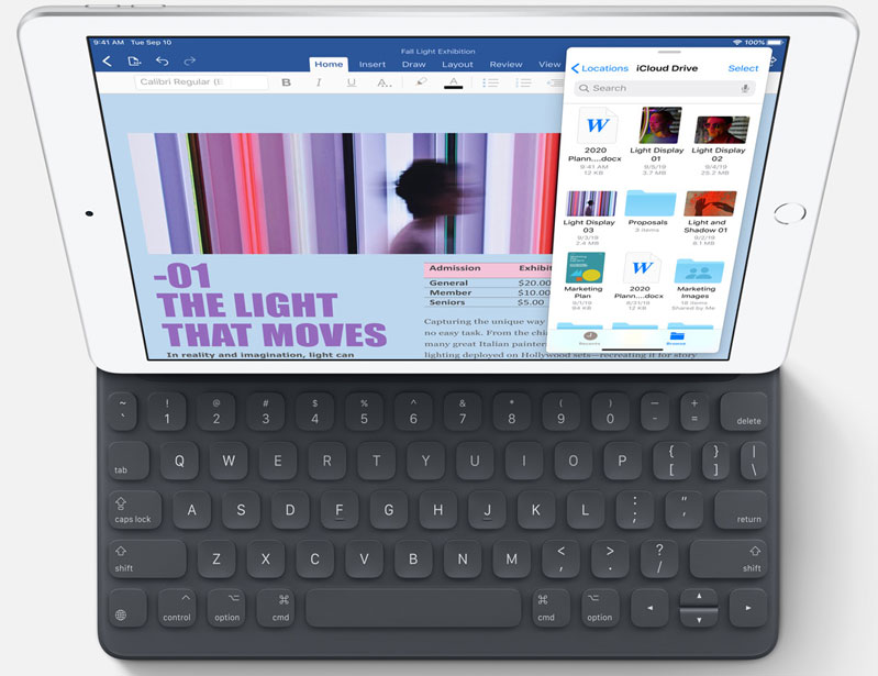 Thứ gì có trên iPad Gen 7 4G trình làng năm nay: Bàn phím thông minh