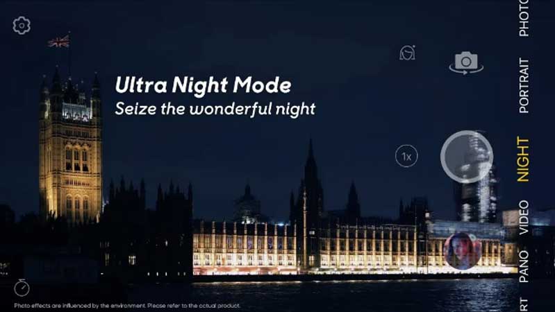công nghệ Ultra Night Mode