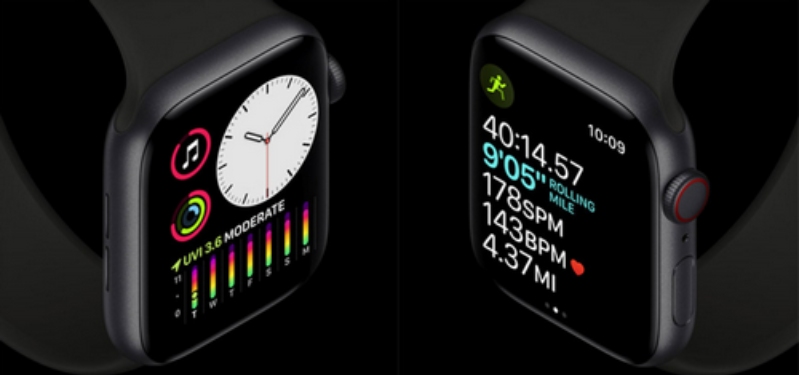 Apple Watch Series 5 là bản nâng cấp của mẫu Series 4