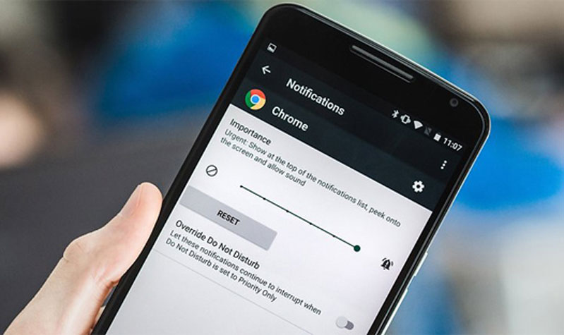 Android 7 Nougat - Bảng thông báo mới.