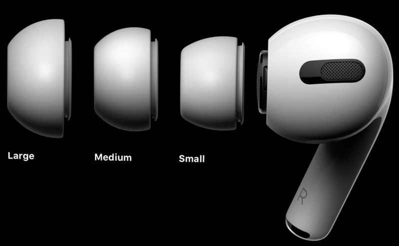 AirPods Pro - Thiết kế hoàn toàn mới AirPods Pro phù hợp nhiều kích thước tai khác nhau