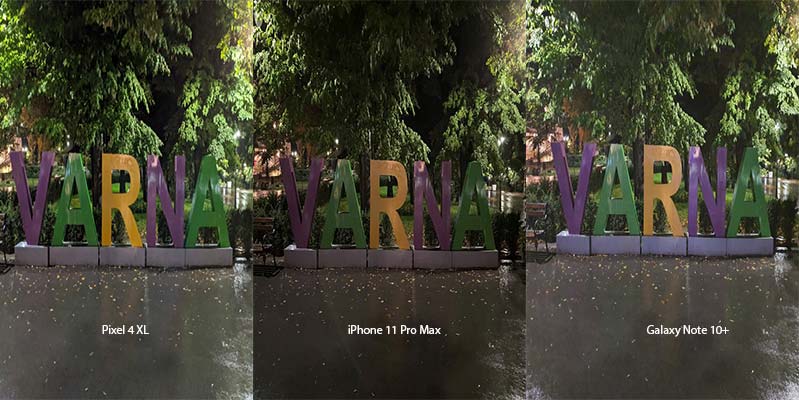 Tắt Chế độ ban đêm cảnh 3