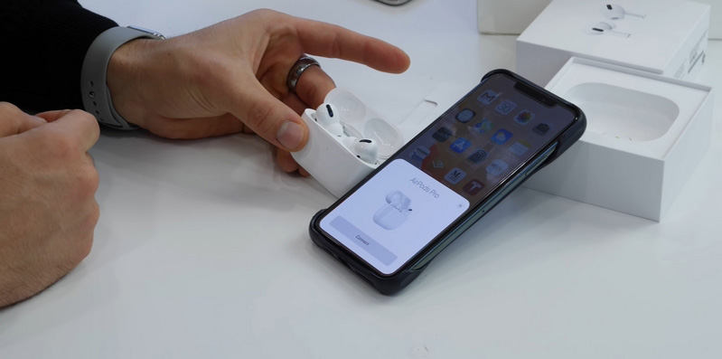 kiểm tra tính ghép nối của tai ghe với iphone