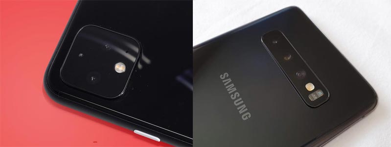 camera trên s10 và pixel 4