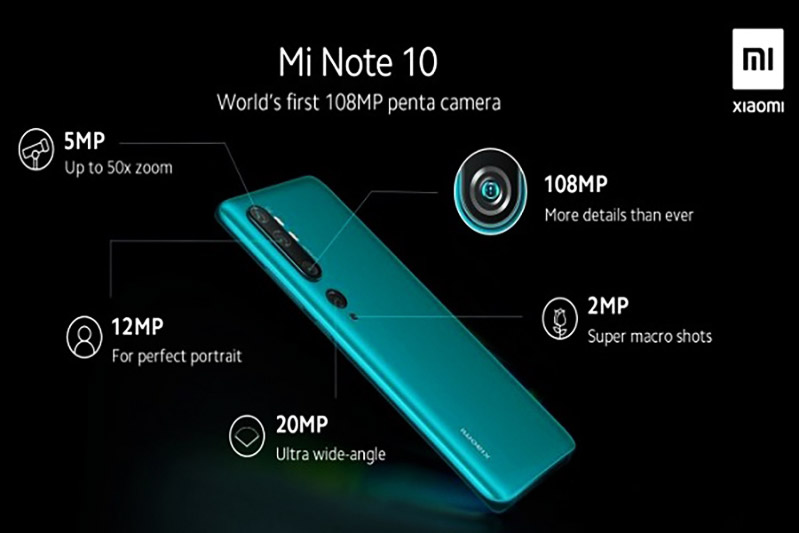 Xiaomi Mi Note 10 thông số chi tiết