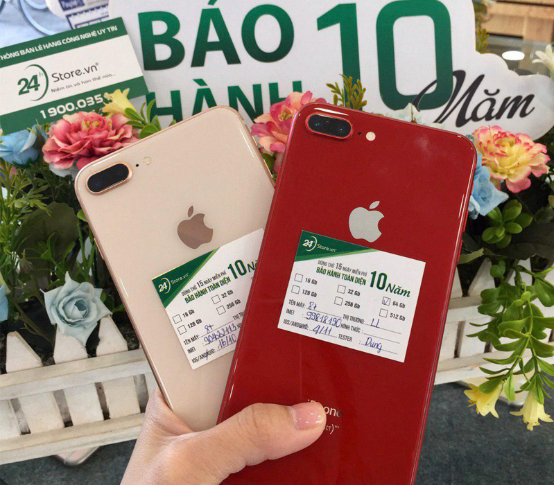 Mua iPhone 8 Plus 256GB cũ tại 24hStore nhận nhiều ưu đãi