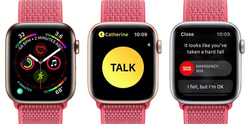Những tính năng nổi trội của Apple Watch S4 Những tính năng nổi trội của Apple Watch S4