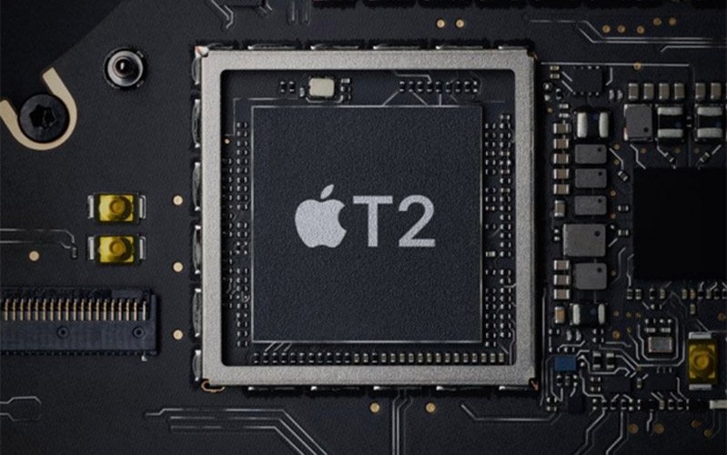 Bảo mật chắc chắn với chip Apple T2