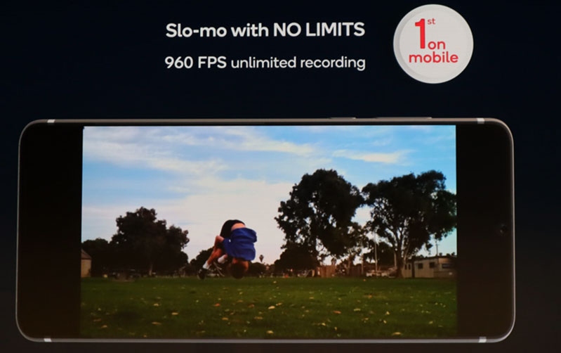 slow motion 960fps không giới hạn
