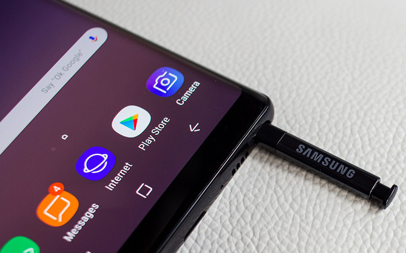 thiết kế samsung galaxy note 9