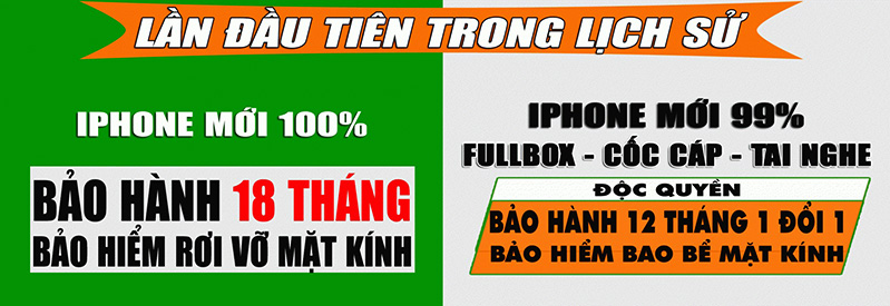 bảo hành iphone chính hãng 18 tháng tại 24hStore