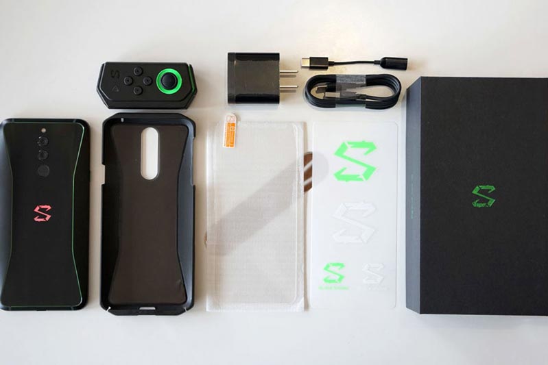 Mặt sau của Xiaomi Black Shark Helo