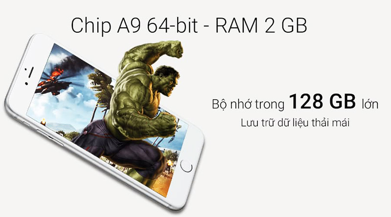 iPhone 6s Plus 128GB Cũ có gì nổi bật? iphone 6s plus 128 gb cấu hình mạnh mẽ