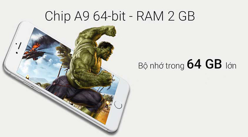 Cấu hình iPhone 6s plus
