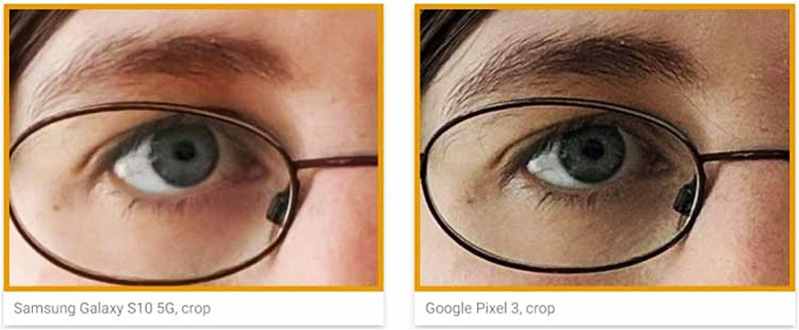 so sánh ảnh chụp bằng s10 với google pixel xl 3