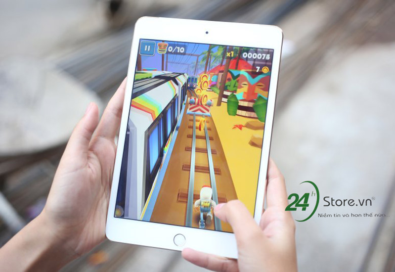 Cấu hình mạnh mẽ của iPad mini 4 Wifi với Chip Apple A8 mạnh mẽ