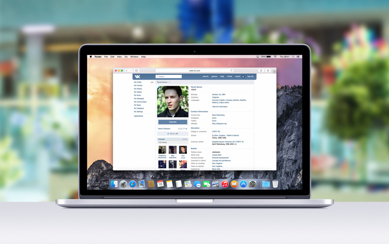 Cấu hình macbook pro