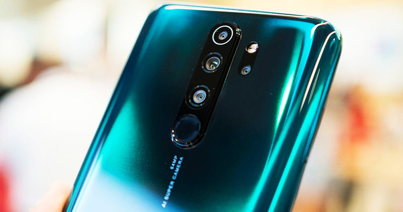 cụm camera sau trên redmi note 8 pro