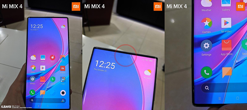 lộ hình ảnh mi mix 4
