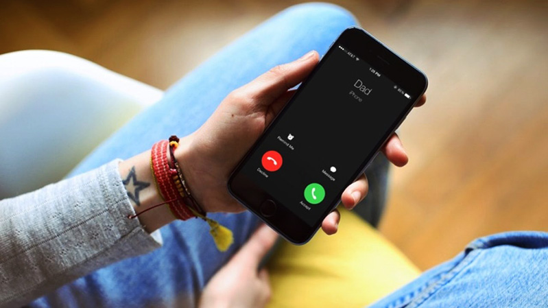 thử khả năng đàm thoại trên iphone