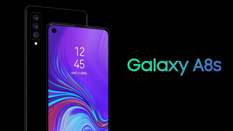màn hình nốt ruồi trên samsung galaxy a8s
