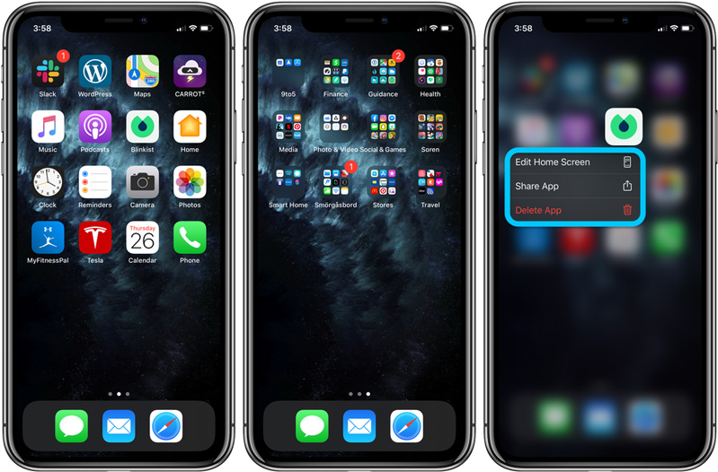 Gộp hoặc xóa các ứng dụng không cần thiết