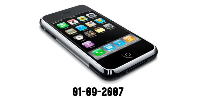 iPhone đầu tiên ra mắt vào năm 2007 iPhone đầu tiên ra mắt vào năm 2007