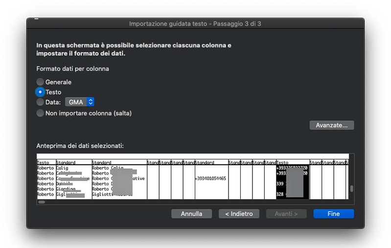 Cách xuất danh bạ từ iPhone sang một trang tính trong Excel hình 3 Cách xuất danh bạ từ iPhone sang một trang tính trong Excel hình 3